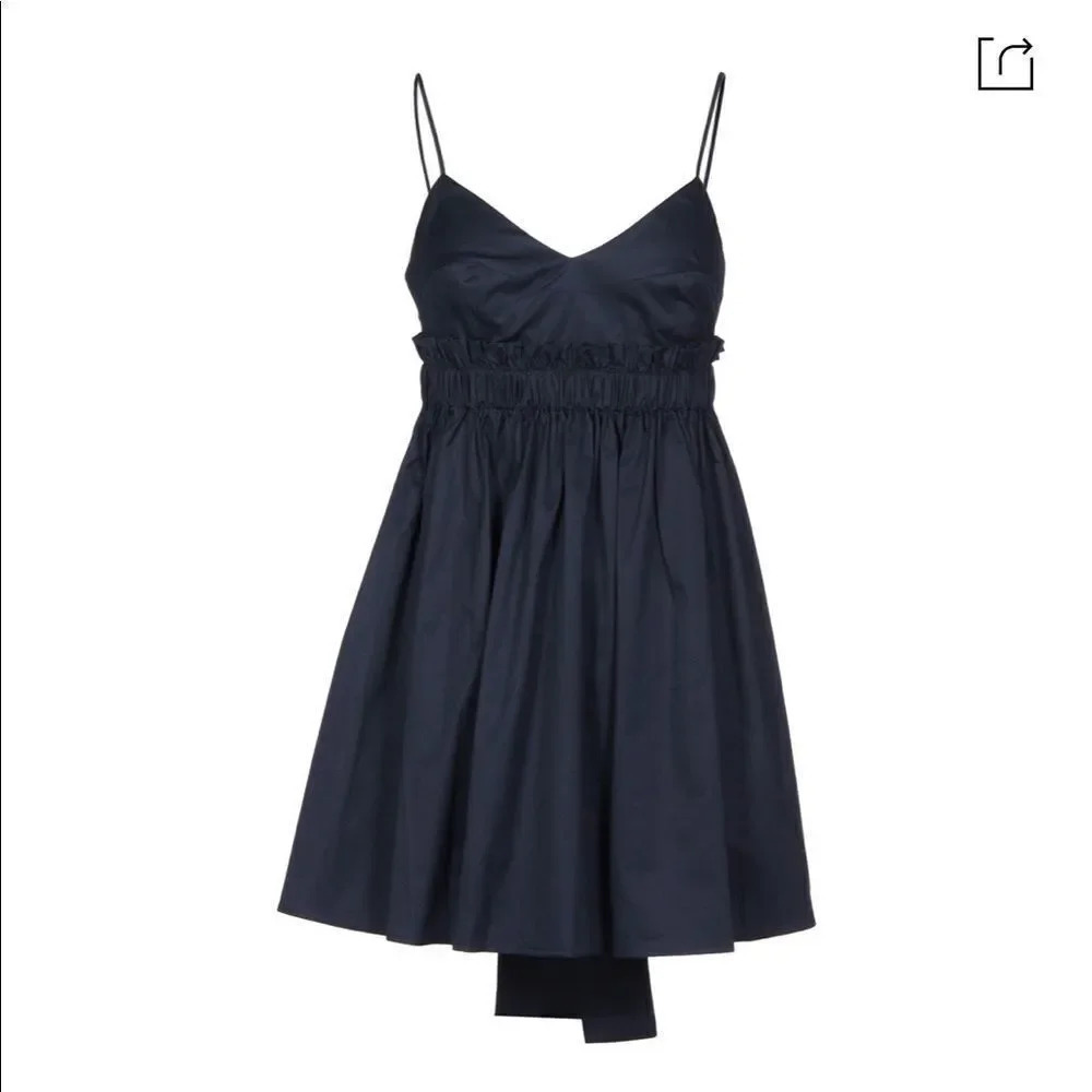 Kendall+Kylie short dark blue dress